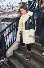 SOPHIA BUSH Out and About in Park City 01/22/2016