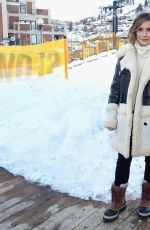SOPHIA BUSH Out and About in Park City 01/22/2016