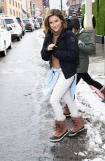 SOPHIA BUSH Out in Park City 01/24/2016
