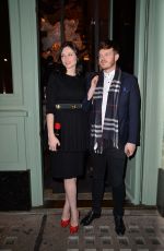 SOPHIE ELLIS-BEXTOR at a Private Dinner of Creme De La Mer in London 01/21/2016