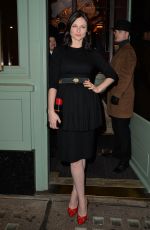 SOPHIE ELLIS-BEXTOR at a Private Dinner of Creme De La Mer in London 01/21/2016