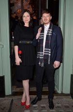 SOPHIE ELLIS-BEXTOR at a Private Dinner of Creme De La Mer in London 01/21/2016