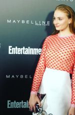 SOPHIE TURNER at EW Celebration Honoring the Screen Actors Guild Awards Nominees in Los Angeles 01/29/2016