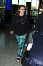 SOPHIE TURNER at Heathrow Airport in London 01/28/2016