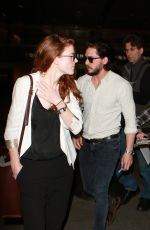 SOPHIE TURNER at LAX Airport in Los Angeles 01/28/2016