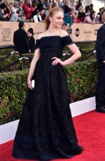 SOPHIE TURNER at Screen Actors Guild Awards 2016 in Los Angeles 01/30/2016