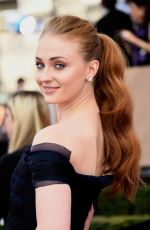SOPHIE TURNER at Screen Actors Guild Awards 2016 in Los Angeles 01/30/2016