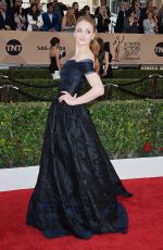 SOPHIE TURNER at Screen Actors Guild Awards 2016 in Los Angeles 01/30/2016
