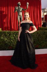 SOPHIE TURNER at Screen Actors Guild Awards 2016 in Los Angeles 01/30/2016