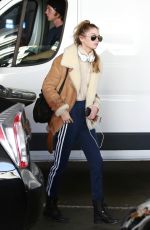 STELLA MAXWELL Arrives at LAX Airport in Los Angeles 01/15/2016