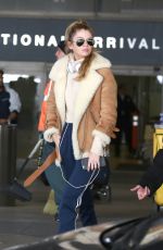 STELLA MAXWELL Arrives at LAX Airport in Los Angeles 01/15/2016