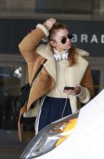 STELLA MAXWELL Arrives at LAX Airport in Los Angeles 01/15/2016