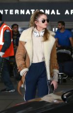 STELLA MAXWELL Arrives at LAX Airport in Los Angeles 01/15/2016