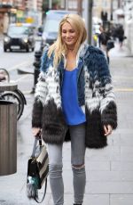 STEPHANIE PRATT Out at Kings Road in Chelsea 01/26/2016