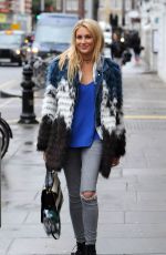 STEPHANIE PRATT Out at Kings Road in Chelsea 01/26/2016