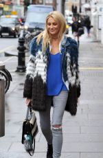 STEPHANIE PRATT Out at Kings Road in Chelsea 01/26/2016