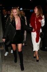 SUKI and IMMY WATERHOUSE at Boa Steakhouse in West Hollywood 01/08/2016
