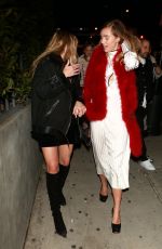 SUKI and IMMY WATERHOUSE at Boa Steakhouse in West Hollywood 01/08/2016