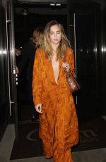 SUKI WATERGOUSE Leaves Palms Restaurant in Beverly Hills 01/07/2016