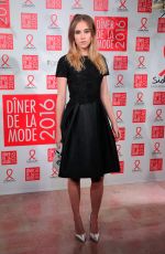 SUKI WATERHOUSE at Sidaction Gala Dinner 2016 in Paris 01/28/2016