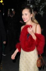 SUKI WATERHOUSE at W Magazine Golden Globe Party in Los Angeles 01/07/2016