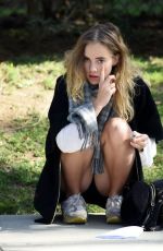 SUKI WATERHOUSE in Shorts Out and About in Los Angeles 01/19/2016