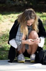 SUKI WATERHOUSE in Shorts Out and About in Los Angeles 01/19/2016