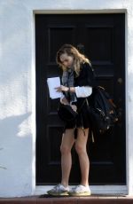 SUKI WATERHOUSE in Shorts Out and About in Los Angeles 01/19/2016