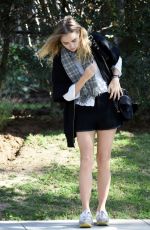 SUKI WATERHOUSE in Shorts Out and About in Los Angeles 01/19/2016