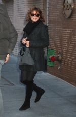 SUSAN SARADON Leaves The View in New York 01/04/2016