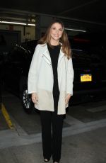 SUTTON FOSTER Arrives at The Younger AOL Build Speaker Series in New York 01/13/2016