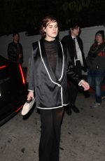 TALLULAH WILLIS Arrives at Chateau Marmont in West Hollywood 01/11/2016