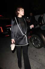 TALLULAH WILLIS Arrives at Chateau Marmont in West Hollywood 01/11/2016