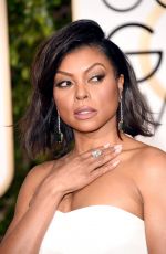 TARAJI P. HENSON at 73rd Annual Golden Globe Awards in Beverly Hills 10/01/2016