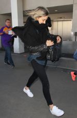 TAYLOR SCHILLING Arrives at LAX Airport in Los Angeles 01/07/2016