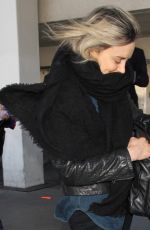 TAYLOR SCHILLING Arrives at LAX Airport in Los Angeles 01/07/2016