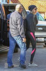 TAYLOR SWIFT Arrives at a Gym in West Hollywood 12/31/2015