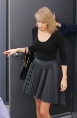TAYLOR SWIFT Leaves Boa Steakhouse Restaurant in Los Angeles 01/17/2016