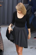 TAYLOR SWIFT Leaves Boa Steakhouse Restaurant in Los Angeles 01/17/2016