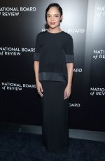 TESSA THOMPSON at 2015 National Board of Review Gala in New York 01/05/2016