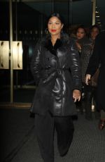 TONI BRAXTON Arrives at Today Show in New York 01/20/2016