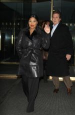 TONI BRAXTON Arrives at Today Show in New York 01/20/2016