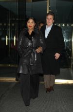 TONI BRAXTON Arrives at Today Show in New York 01/20/2016