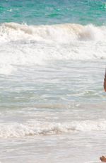 TONI GARRN in Bikini at a Beach in Cancun 01/11/2016