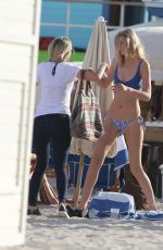 TONI GARRN in Bikini on the Beach in Miami 01/01/2016