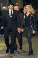 TORI KELLY Arrives at Jimmy Kimmel Live! in Hollywood 01/04/2016