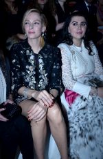 UMA THURMAN at Guo Pei Spring/Summer 2016 Fashion Show in Paris 01/27/2016
