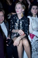 UMA THURMAN at Guo Pei Spring/Summer 2016 Fashion Show in Paris 01/27/2016