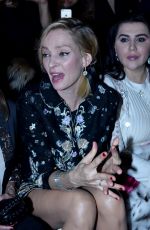 UMA THURMAN at Guo Pei Spring/Summer 2016 Fashion Show in Paris 01/27/2016