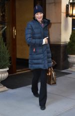 UMA THURMAN at The Monkey Bar in New York 01/05/2016